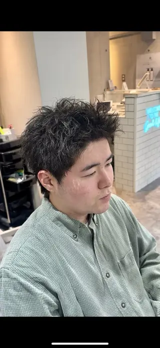 メンズ 💎メンズカット /パーマ/細野💎のヘアスタイル