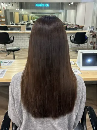 カラー angelica難波 Hinaのヘアスタイル