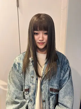 ロング カラー デザインパーマ🌀 KAISEIのヘアスタイル