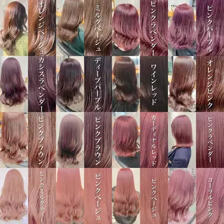 カラー メンズレディース お任せください伊織のヘアスタイル