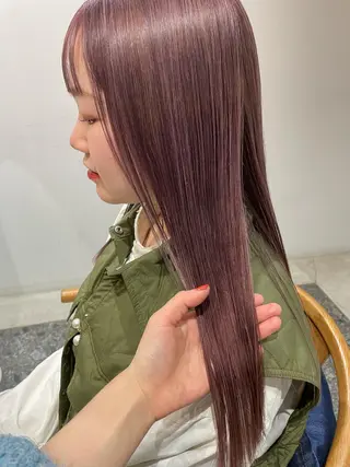 カラー soi 小島陽香のヘアスタイル