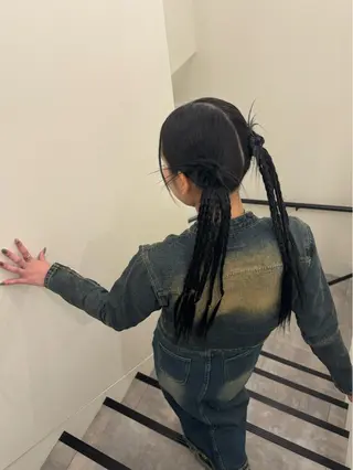 ロング ヘアアレンジ 内沼 恵留菜のヘアスタイル