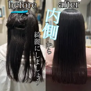 ロング Takahiro 髪質改善のヘアスタイル