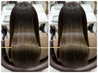 セミロング カラー ✨韓国風レイヤー /髪質改善✨山下　遥のヘアスタイル