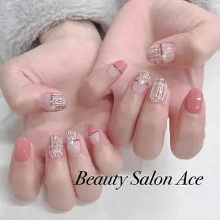ネイル Beauty Salon Ace（ネイルサロン　エース）所属・池袋フィルイン Ace♡長さだしのネイルデザイン