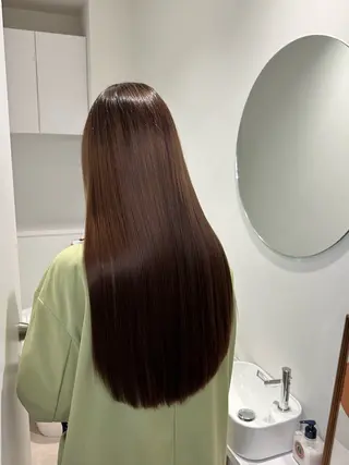 透明感color ˚✧₊amuのヘアスタイル