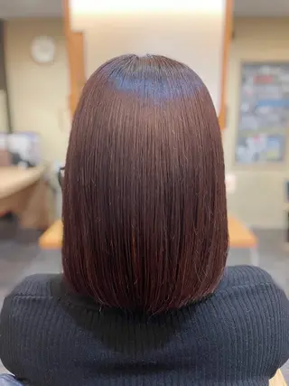 ミディアム LA･BEAU所属・佐藤 有沙のヘアスタイル