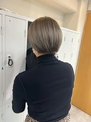 ショート カラー Stir Maison 大宮所属・ryuma/ボブ /透明感カラーのヘアスタイル