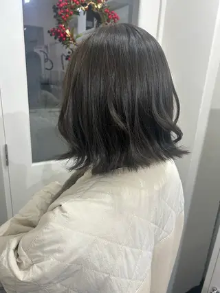 ミディアム 🎀艶ハイトーン モテ髪🎀さや💜のヘアスタイル