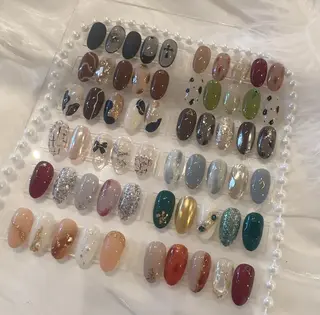 ネイル ビルドアップ ビューティーのネイルデザイン