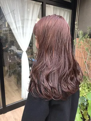 ロング カラー レイヤー/顔周り /AKARIのヘアスタイル