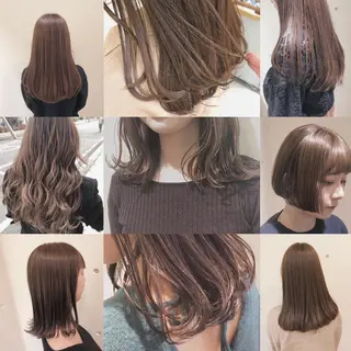ミディアム カラー パーマ ヘアアレンジ 【ツヤ髪美容師】 ツダケイスケのヘアスタイル