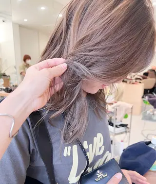 ロング カラー 似合わせカット🫧 /パーマRINAのヘアスタイル