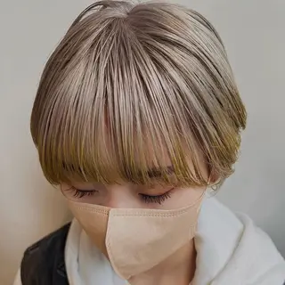 ミディアム カラー レイヤー専門家 ダブルカラー修のヘアスタイル