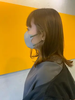 セミロング 👾徐 涛👾のヘアスタイル