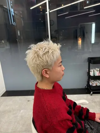 ショート メンズ 💎メンズ特化🔥 カット/パーマのヘアスタイル