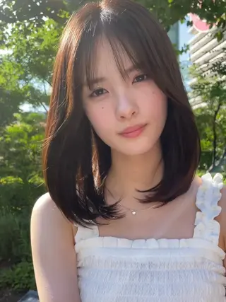 ミディアム ✨髪質改善✨美髪 矯正🫧小泉のヘアスタイル