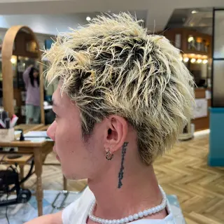 カラー メンズ Lond   ange池袋所属・メンズ特化美容師✂️ 和野瑛怜菜のヘアスタイル