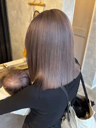 ミディアム カラー Matsubara asuka  ☪︎のヘアスタイル