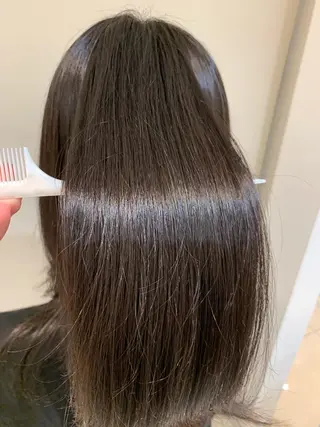 セミロング 森野美咲🇰🇷 レイヤー/顔周りのヘアスタイル