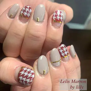 ネイル Lelis Marron所属・岸 侑李のネイルデザイン