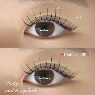 マツエク・マツパ Raby所属・Raby tomokaのマツエク・マツパデザイン