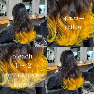 ロング カラー ️💕淡いハイトーン 💕︎︎ひかるのヘアスタイル