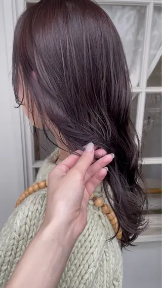 ロング カラー AGREE〜calling〜所属・優 南のヘアスタイル
