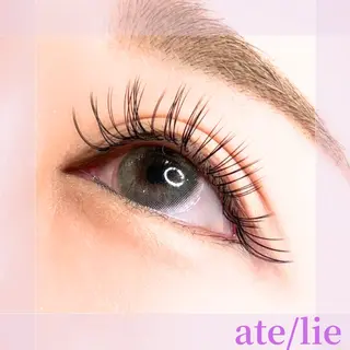 マツエク・マツパ ate/lie アテリアのマツエク・マツパデザイン