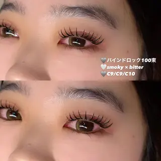 マツエク・マツパ EYELA甲府昭和 hiraiのマツエク・マツパデザイン