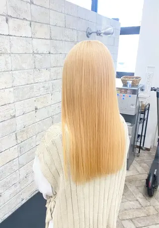 ロング カラー 店長 奈須 雄紀のヘアスタイル