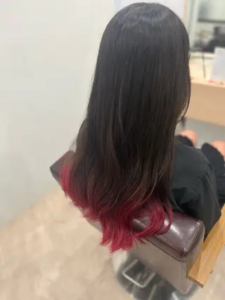 ロング カラー Little福岡 ‪🌱‬ AIのヘアスタイル