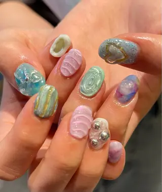 ネイル ano @anomukuiのヘアスタイル