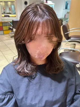 カラー momoha 『モテヘア🍓』のヘアスタイル