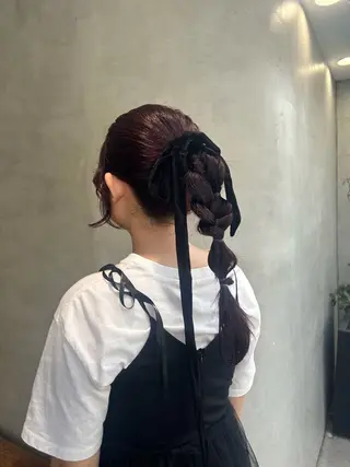 ヘアアレンジ OM's poka所属・ちゃんゆ /伊藤有里のヘアスタイル