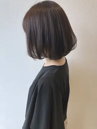 ミディアム カラー パーマ 森山 陽菜のヘアスタイル