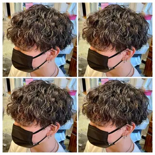 パーマ メンズ 💎髪質改善/艶髪 荻原💎のヘアスタイル
