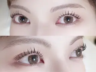 マツエク・マツパ 耳つぼ♡束感まつ毛♡ 美眉アイブロウ♡ミクのマツエク・マツパデザイン