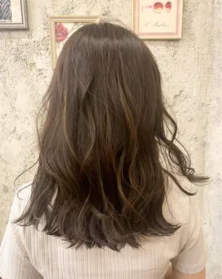 カラー AYAKA/カラー モデル募集ᡣ𐭩のヘアスタイル