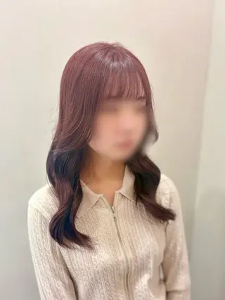 ロング 🎀透明感カラー 🐈ナズナのヘアスタイル