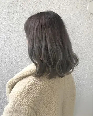 ミディアム カラー インナーカラー/天神 ブリーチ/吉田のヘアスタイル