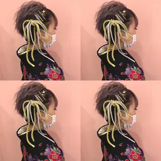 ショート ヘアアレンジ 🌷MAYU 🌷のヘアスタイル