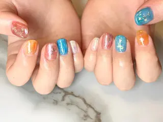 ショート ネイリスト シンのネイルデザイン