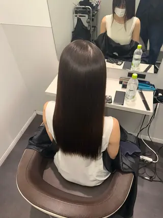 ロング Wisteria所属・美髪特化✨ 伊織✨縮毛矯正✨のヘアスタイル
