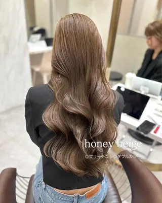 ロング カラー COALL nex the salon所属・Riria✨ レイヤーカットのヘアスタイル