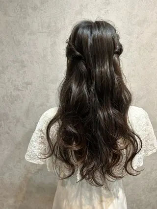 ロング ヘアアレンジ SHANTi 飯塚 ヘアセット/髪質改善のヘアスタイル