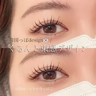 マツエク・マツパ Ohashi Honokaのマツエク・マツパデザイン