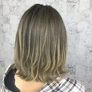 ミディアム カラー ショート/ボブ🌿 大野ちかのヘアスタイル