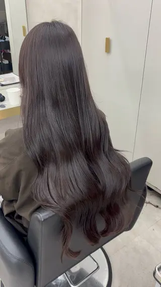 ロング カラー 湘南台 🎀 ホンダアイラのヘアスタイル
