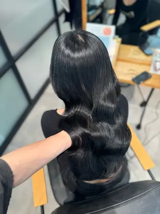 ロング 宮本 優のヘアスタイル